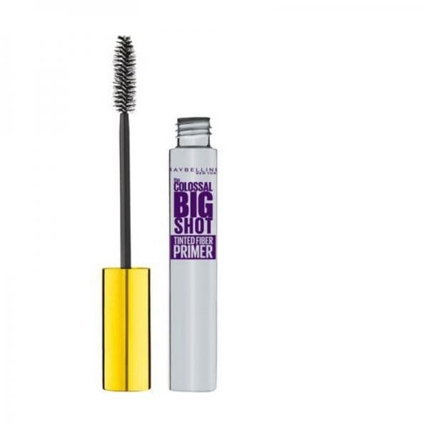 Maybelline Colossal Big Shot Mascara Tinted Fiber Primer - Svart