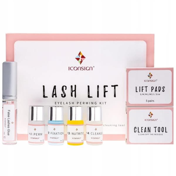 Lash Lift Kit - Pysyvä ripsien taivutussarja - Iconsign Original