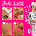 Miniatyrbillede 5 af 6: Midlertidige Tatoveringer Barbie My Glitter Tattoo Skinne 20 Dele