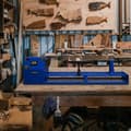 Miniatyrbillede 2 af 10: T-Mech Træ drejebænk med drejebænk stålsæt | MonsterShop