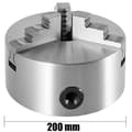 Miniatyrbild 8 av 8: 200mm 3-käftar svarvchuck, högkvalitativt material, självcentrerad, hög precision, stort spännområde, hög anpassningsförmåga, bred applikation