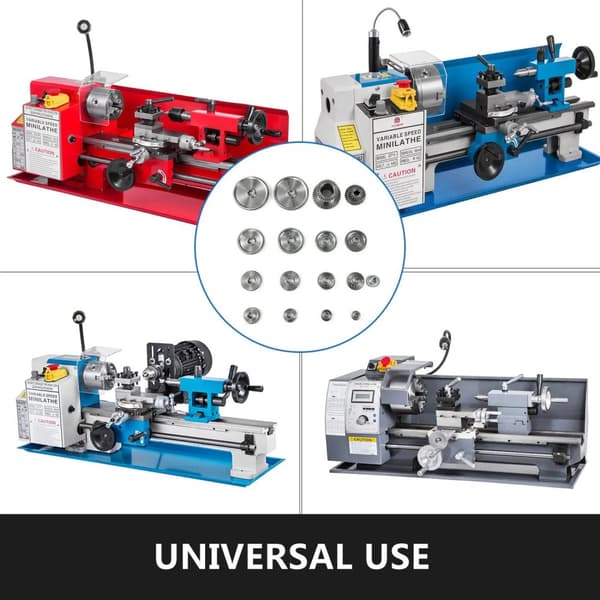 17st metallsvarv kugghjul kit med tydliga storleksmarkeringar, högkvalitativa material, hög precision, lätt att montera, hög kompatibilitet