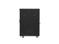 Miniatyrbillede 4 af 5: LANBERG FREE STANDING 19" RACK CABINET 22U 600X800 BLACK