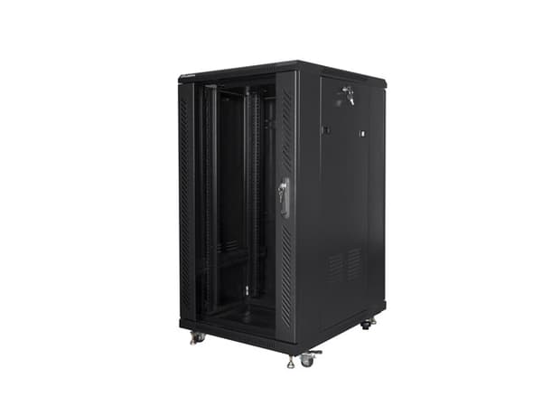 LANBERG FREE STANDING 19" RACK CABINET 22U 600X800 BLACK