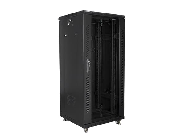 LANBERG FREE STANDING CABINET RACK 19" 27U 600X600 SCHWARZ
