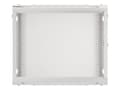 Miniatyrbillede 5 af 11: Lanberg wall-mounted installation rack cabinet 19'' 9U 600x450mm gray (glass door)