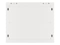Miniatyrbillede 11 af 11: Lanberg wall-mounted installation rack cabinet 19'' 9U 600x450mm gray (glass door)