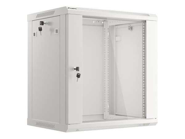 Lanberg WF01-6412-10S rack cabinet 12U Wall mounted rack Grey