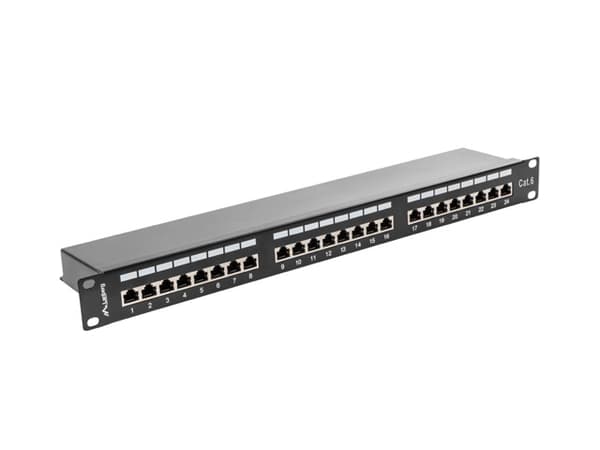 Lanberg PPS6-1024-B patch panel 1U