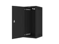 Miniatyrbild 5 av 6: LANBERG 10" WALL-MOUNTED RACK CABINET 12U (280X310, BLACK)