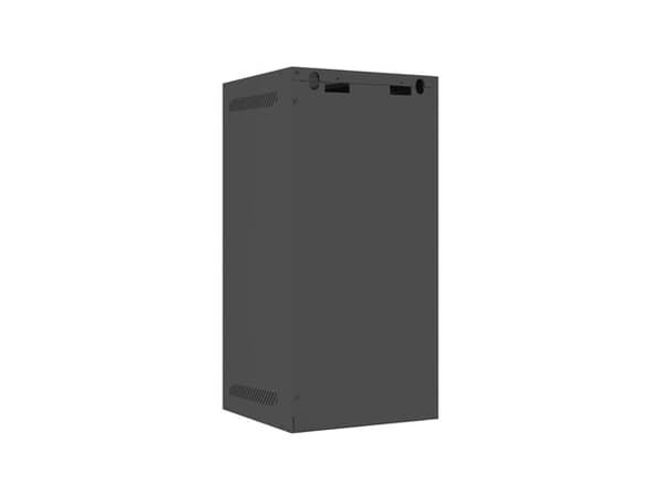 Lanberg WF10-2312-10B rack cabinet 12U Wall mounted rack Black
