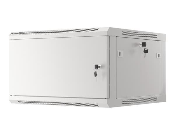 Lanberg WF01-6606-00S rack cabinet 6U Wall mounted rack Grey
