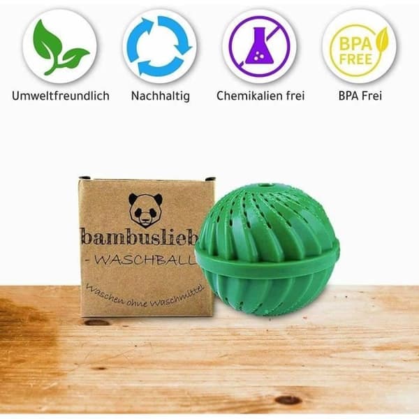 MAVURA tvättboll »BAMBOOLIEBE tvättboll eco tvättboll tvättboll eco tvättboll tvättmedelsersättning«