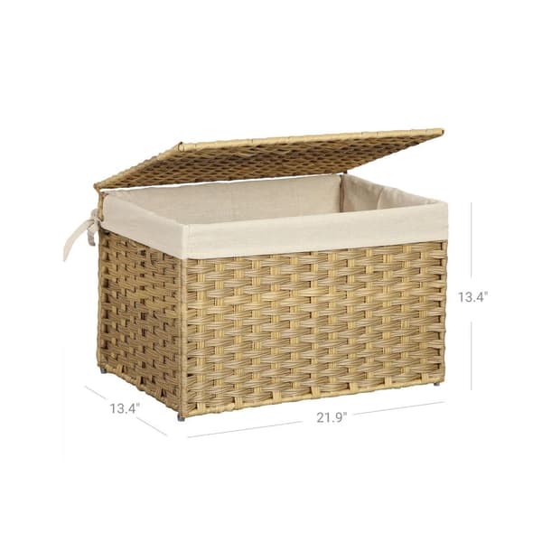 Förvaringskorg, SONGMICS RST56NL, 55.5x34 cm, Natur