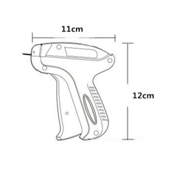 Mærkepistol / Fæstepistol / Nålepistol med tilbehør