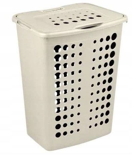 Curver - Tvättkorg 40 L VICTOR kräm