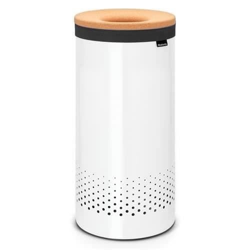 Brabantia tvättkorg 35 L - vitt/korklock
