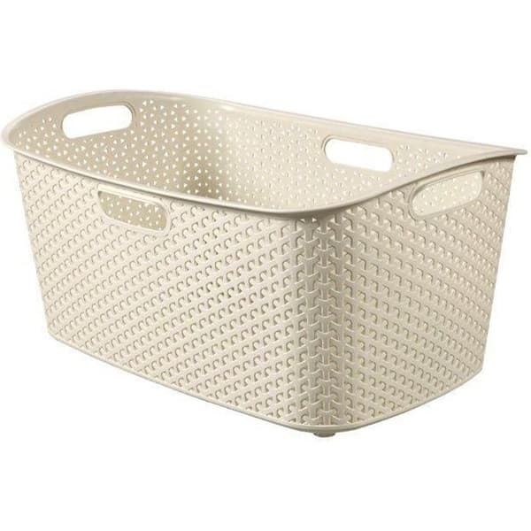 CURVER My Style tvättkorg - 47 L - Elfenben