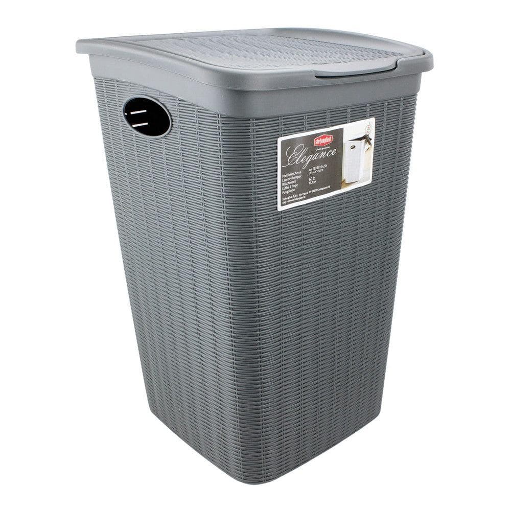 Laundry Basket Elegance Plastic 50 L (36,5 x 54,5 x 38 cm)