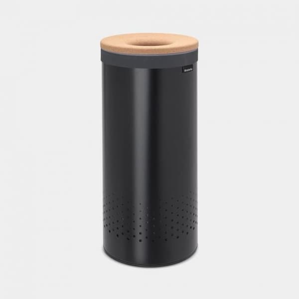 Tvättkorg - BRABANTIA - 35L - Korklock - Korrosionsbeständig - Ventilerad