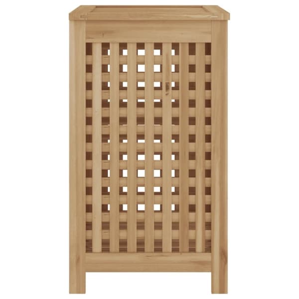 vidaXL Skittentøyskurv 50x35x60 cm heltre teak