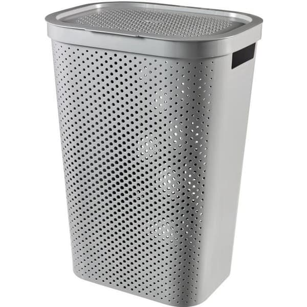 CURVER Tvättlåda Infinity Dots 60 L grå