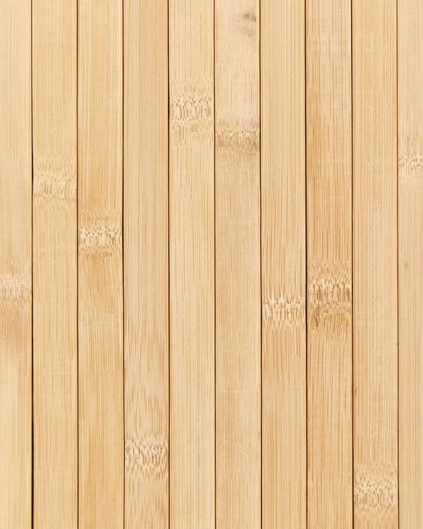 Kori vaalea puu 50 x 60 x 30 cm bambu irrotettava sisäkangas kannellinen kaksiosainen boho
