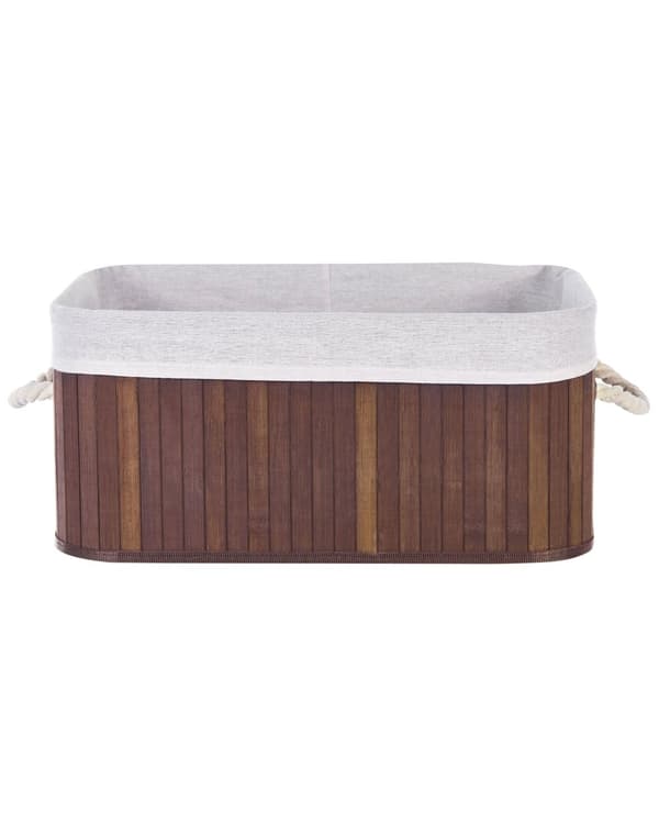 Kori tumma puu luonnollinen bambu 5 kpl useita kokoja kahvoilla moderni boho-tyyli