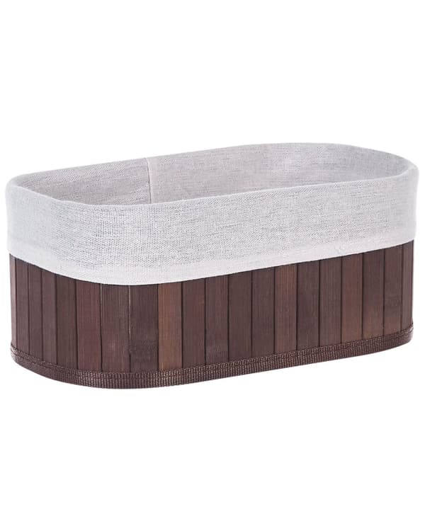 Kori tumma puu luonnollinen bambu 5 kpl useita kokoja kahvoilla moderni boho-tyyli
