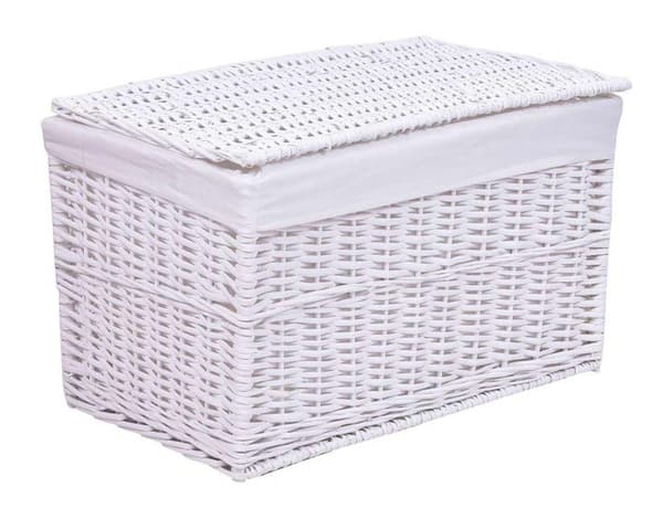 Vit flätad stam 105 L