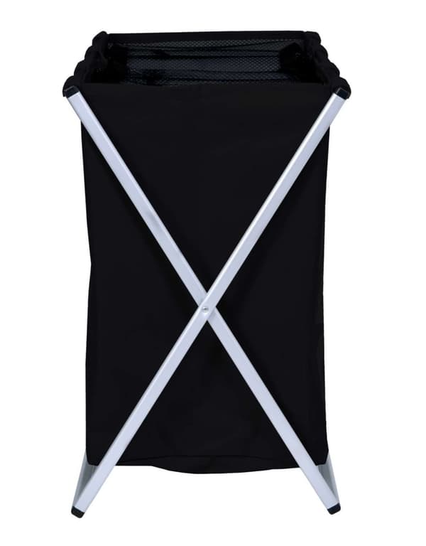 TRIKO tre-rums vasketøjskurv - 130L - sort