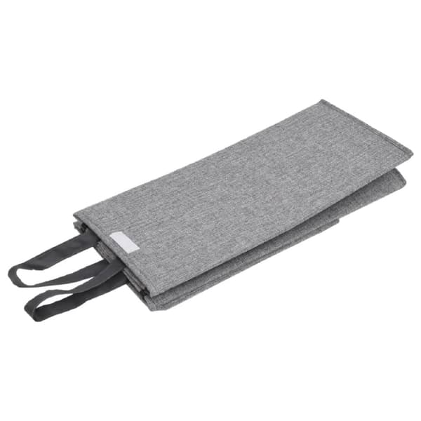 vidaXL Kokoontaittuva pyykkikori harmaa 26x34,5x59,5 cm pellavakangas -  Pyykkikorit