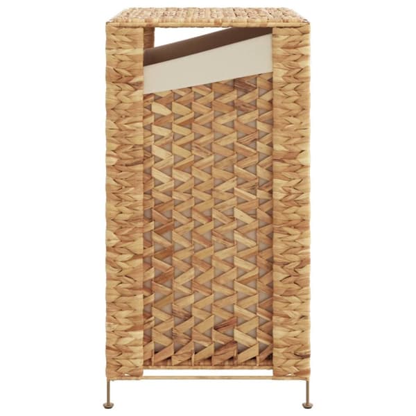vidaXL vasketøjskurv 44x34x64 cm vandhyacint -  Vasketøjskurve