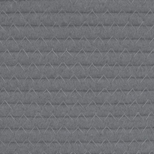 vidaXL Pyykkikori harmaa ja valkoinen Ø60x36 cm puuvilla -  Pyykkikorit