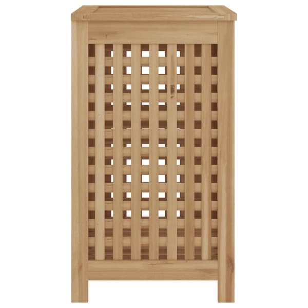 Vasketøjskurve - Living vasketøjskurv 50x35x60 cm massivt teaktræ