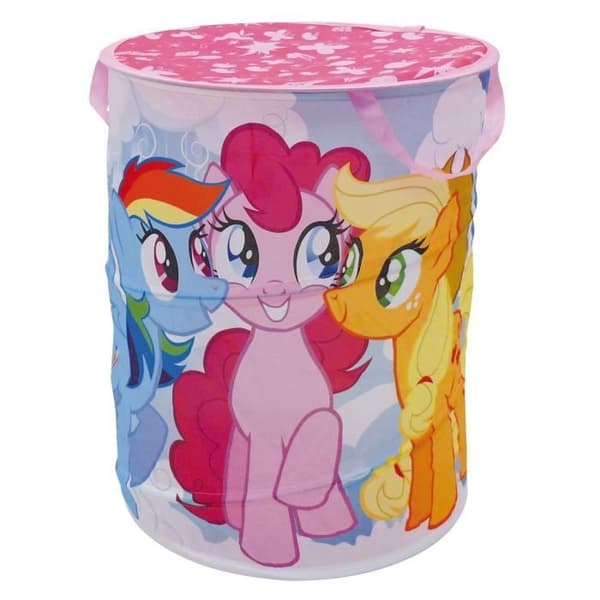 Tvättpåse - FUN HOUSE - MY LITTLE PONY - Rosa - Polyester - Ø 38 x H 50 cm