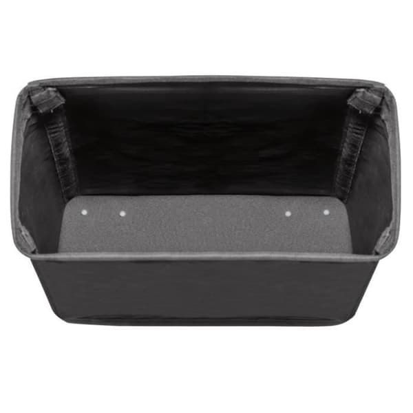 Tvättkärl och korgar - Wenko - Tygtvättkorg på hjul - 43L - Svart - H 60 x D 40 cm