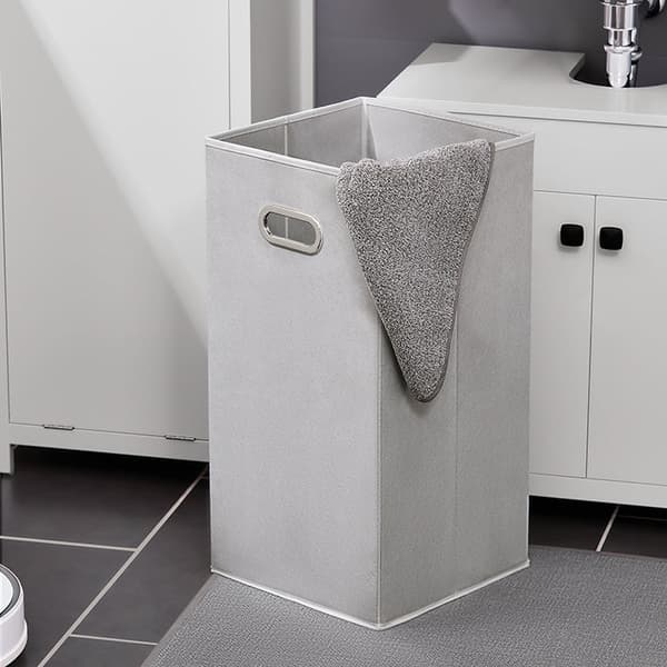 Rootz-pesukaappisetti - Likaisten vaatteiden järjestäjä - Säilytysratkaisu - MDF, PB - Kaatumisenestolaite - 40 cm x 90 cm x 35 cm