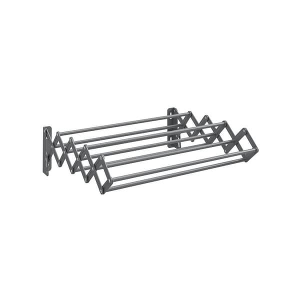 Rootz Steel Dove Grå Vasketørrer Stand - Vaskemaskine Riser - Pladsbesparende løsning - 40cm x 42cm x 12cm