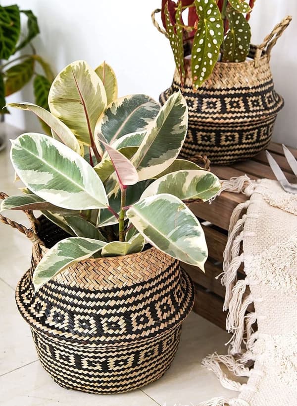 Naturlig korg BOHO 322177