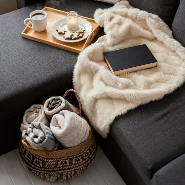 Naturlig korg BOHO 322177