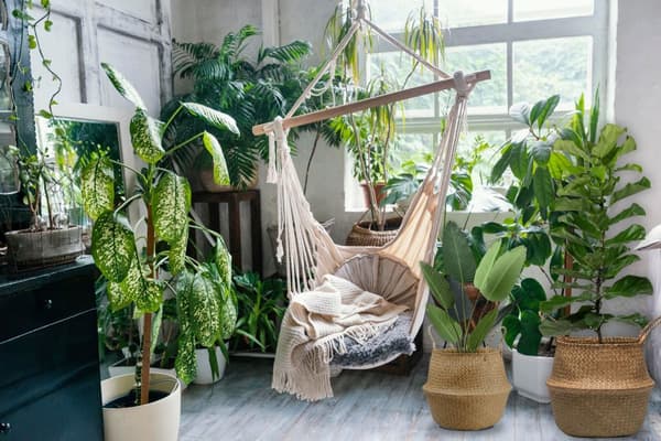 Naturlig korg BOHO 381180B