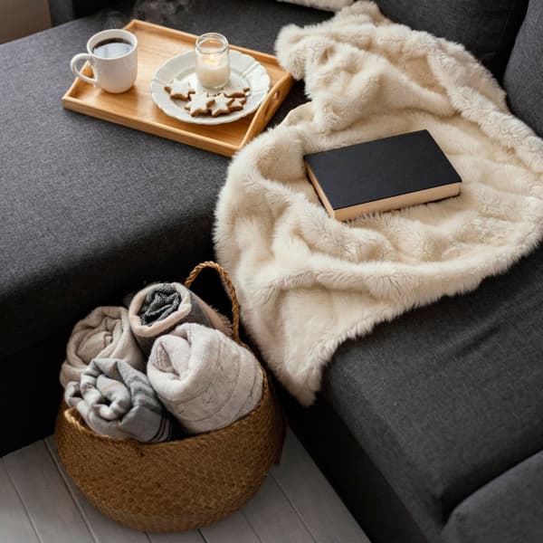 Naturlig korg BOHO 381180B