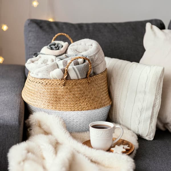 Naturlig kurv BOHO 381181B