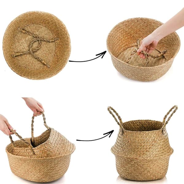 Naturlig kurv BOHO 381181B