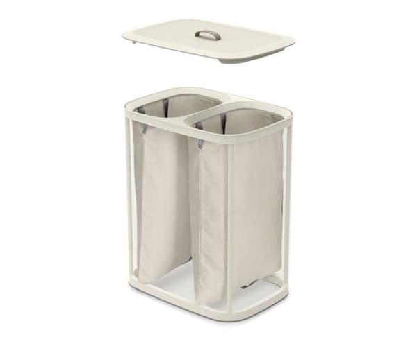 Tvättkorg - Joseph Joseph - 50020 - 90 Liter - 2 Fack - Modernt Design