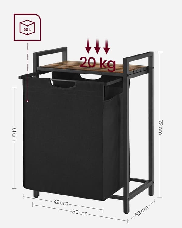 Kankaan keräilijä Plank-Vintage Brown-musta