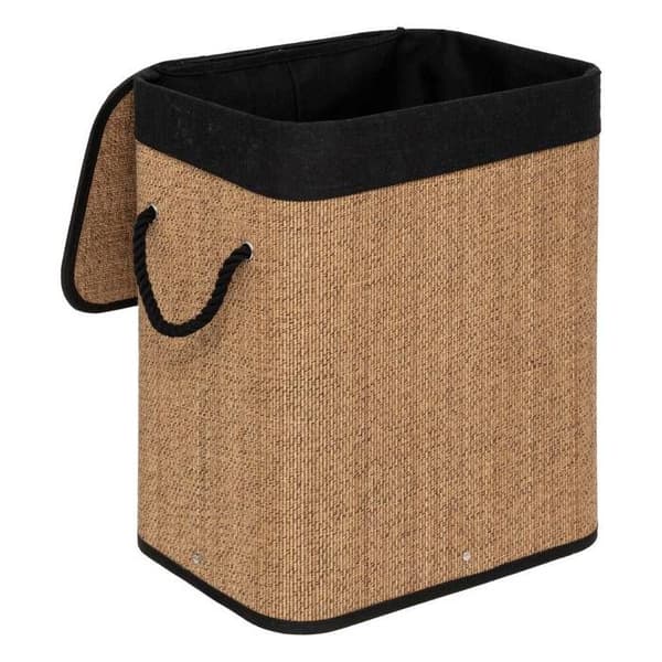 5five - tvättkorg i bambu 60l brun