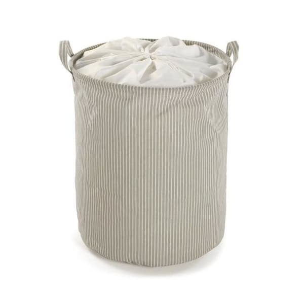 tvättkorg beige polyester bomullsnylon (38 x 48 x 38 cm)