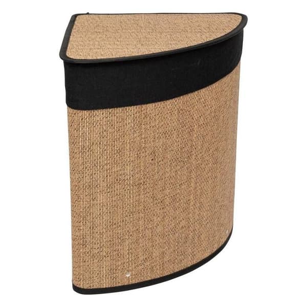 5five - hörn-tvättkorg i bambu 48l